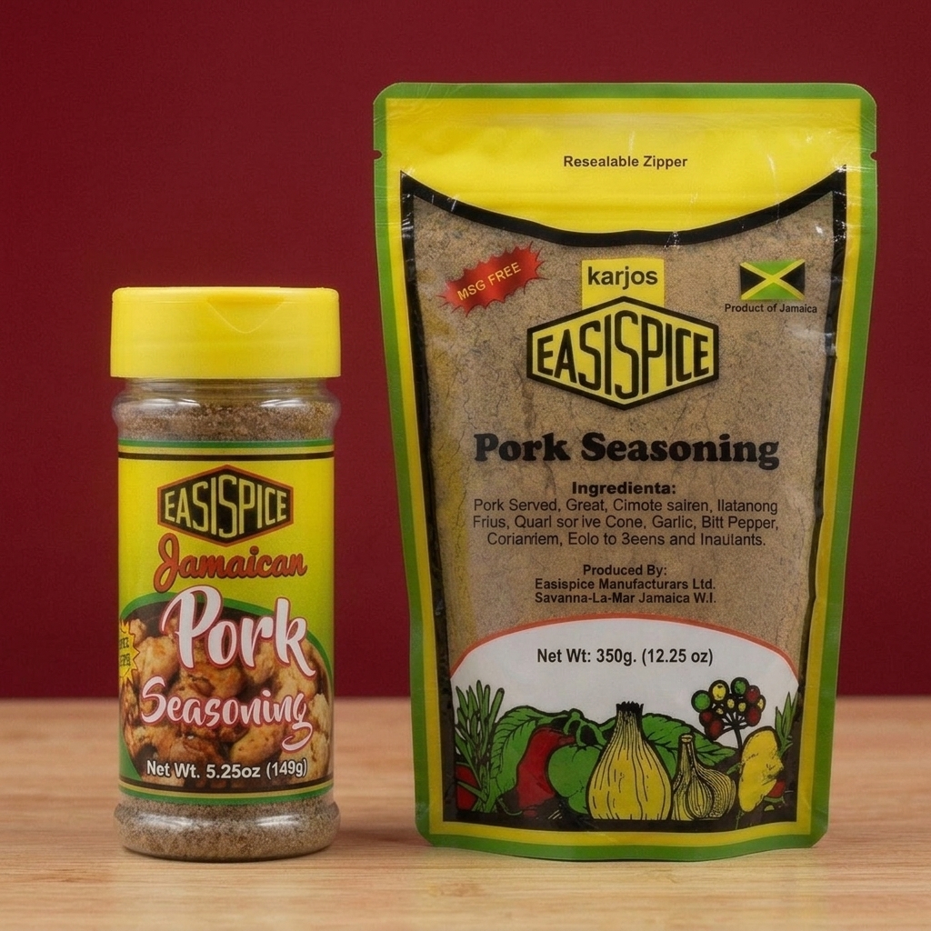 Pork Seasoning — illustrated packaging